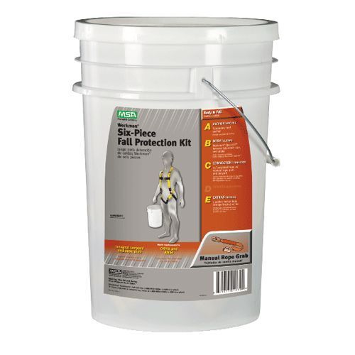 FALL PROTECTION BUCKET,6-PC