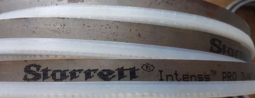 Starrett intenss pro band saw blade, bimetal, intenss tooth, raker for sale