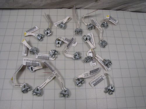 Lot of 20 Stanley N248-278 1/8&#034; Zinc Plated Wire Clamps 3230 NEW