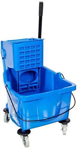Carlisle 3690414 mop bucket with side press wringer, 35 quart / 8.75 gallon, for sale