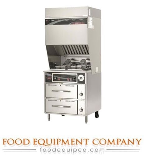 Wells wvf-886rw vcs2000 ventless dual fryer with auto-lifts electric dual... for sale
