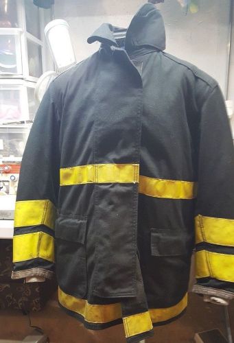 Used firefighter turnout coat with liner for sale