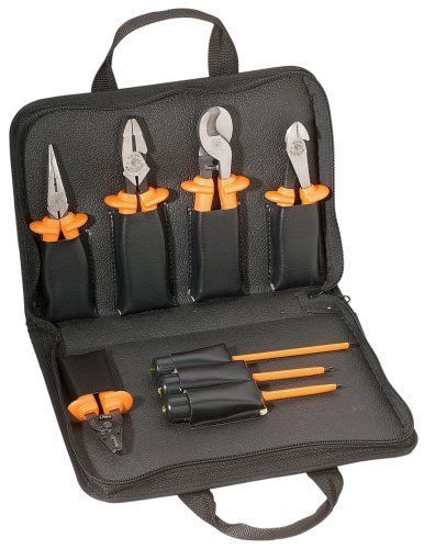 New klein 33526 8-piece basic insulated tool kit for sale