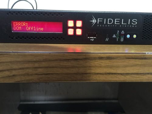 Fidelis Security Systems  SI-9000-C