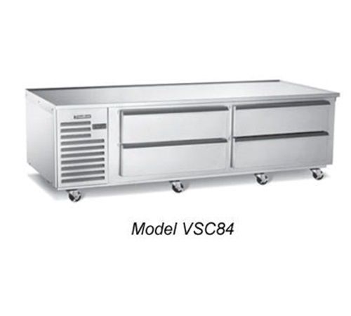Vulcan vsc84 refrigerated base 84&#034; (4) drawers for sale
