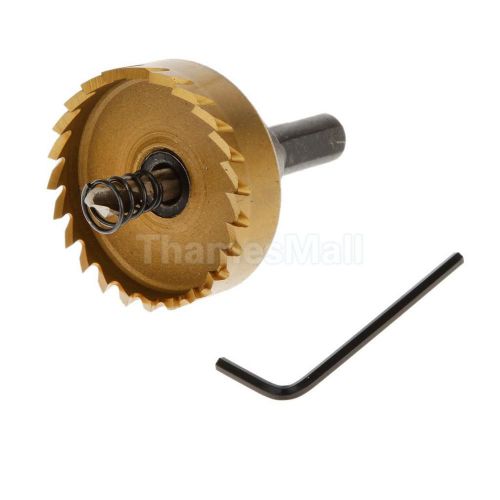 45mm HSS Drill Bit Hole Saw Tooth Stainless Steel Tool Metal Alloy Cutter