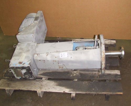 Chemineer 1htn-3 68 rpm mixer agitator w/ 3hp 3 hp 1170 rpm 230/460v 3ph motor for sale