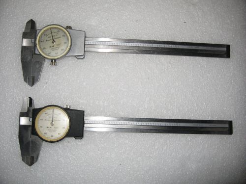 2 brown &amp; sharpe dial caliper swiss made parts or repair for sale