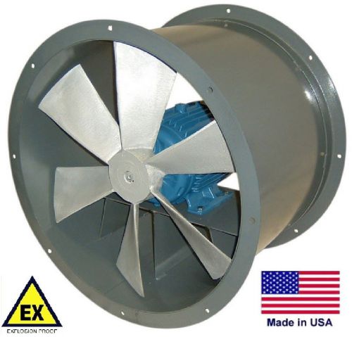 TUBE AXIAL DUCT FAN - Explosion Proof - Direct Drive - 36&#034; - 230/460V 17,620 CFM