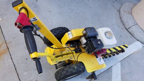 Ground hog 18&#034; gas trencher honda t-4-hs - for sale