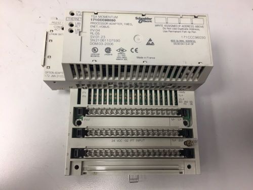 Schneider 171CCC96030, TSX Momentum M1/M1E Processor Adapter 50 Mhz