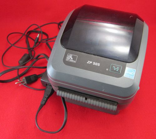 Used Zebra Thermal Printer ZP505