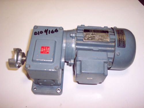 Used MBO pile feed drive motor part #0104166 for pile feed folder