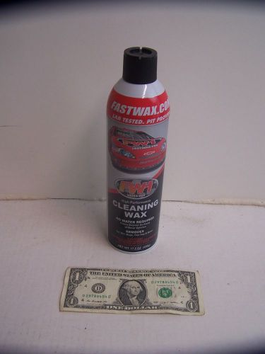 17.5 Oz Can FW1 FASTWAX Waterless Wash Car Wax With Caranuba - Removes Bugs Also