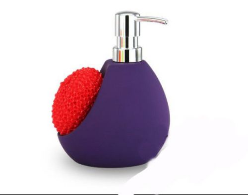 New Purple Ceramic 700ML Manual Control Soap Dispenser Hand Sanitizer Machine