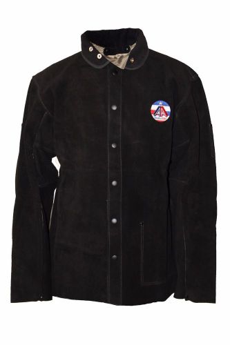 Aa premium fr cowhide leather welding jacket for metal works welding fabrication for sale