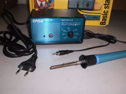 Ersa basic 25 (25w) electronically regulated soldering station 230 vac 50hz. for sale