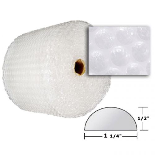 Bubble Wrap 1/2&#034; Cushioning Large Bubbles 12&#034; W x 250&#039; Perforated every 12&#034; Roll