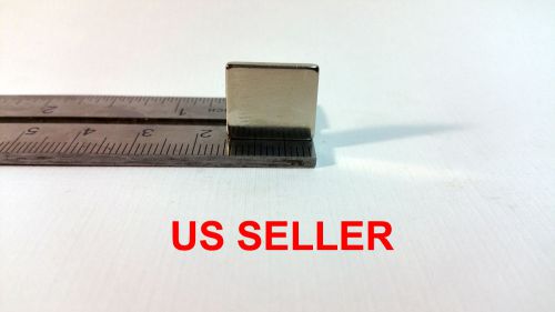 x2 N52 Nickel Plated 15x13x2mm Neodymium Rare-Earth Block Magnets