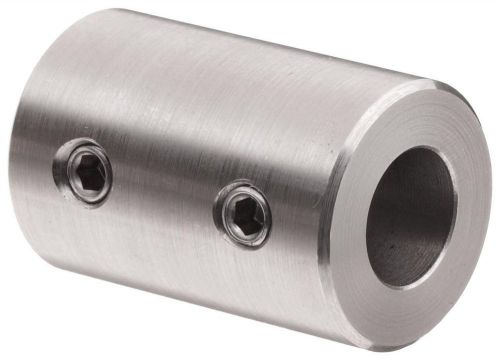 Climax Metal RC-025-S  Coupling Stainless Steel Grade 303 1/4&#034; Bore  1/2&#034; OD ...