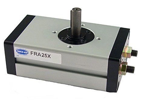 Fabco-Air FRA25X90 Pneumatic Rotary Actuator, 90 Degree Rotation Angle, 25 mm