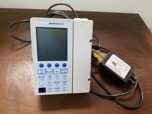Sigma Baxter Spectrum Infusion IV Pump V6.02 w/Clamp, Battery, and Charger