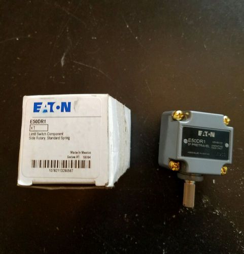 NEW IN BOX GENUINE EATON CUTLER HAMMER Side Rotary E50 Limit Switch Head E50DR1