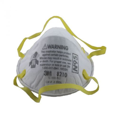 20pcs Filter 3M 8210 N95 Flu Virus Dust Mask Useful Safety Spraying Respirator