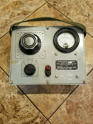 Vintage Howel-Ronset TS-585D/U Audio Level Output Meter