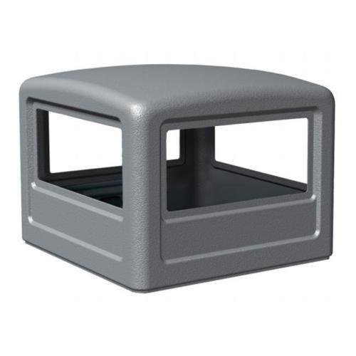 Commercial Zone Products 732203 Square Dome Lid, Gray