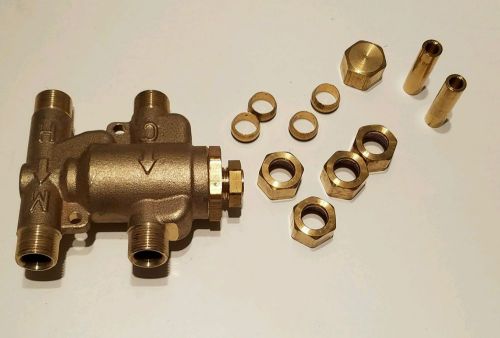 Watts lf usg-b-m2 3/8&#034; thermostatic mixing valve plumbing for sale