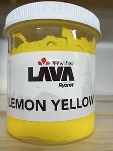 lava yellow screen printing ink