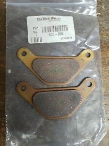 505-095 Ditchwitch Parking brake pads