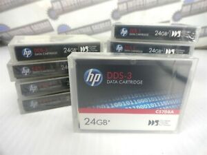 (Box of 10) HP C5708A DDS-3 / 12GB Native, 24GB Compressed DATA CARTRIDGE (NEW)