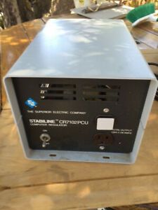 Voltage Regulator - Superior Electric Stabiline CR7102PCU