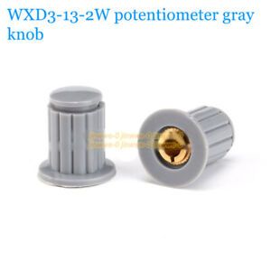 4mm Gray Potentiometer Knobs for WXD3-13-2W Multi-turn Wirewound potentiometer