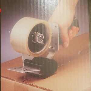 Tartan Grip Box Sealing Tape Dispenser HB903 Black