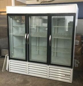 Beverage air 3 door freezer crg 74-1