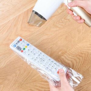 5Pcs Heat Shrink Film Clear Video TV  Condition Remote Control Protector Cofa^