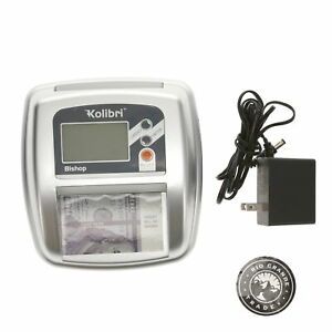 USED Kolibri K-BSHP Bishop Fake Currency Detector with 5 Functions in Silver