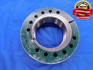 2 1/2 16 UN 2A THREAD RING GAGE 2.5 GO ONLY P.D. = 2.4577 2.50 2.500 2.5000