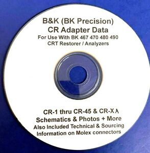 CR Adapter schematics &amp; photos (pdf files) on CD CR-1 thru CR-45, CR-XA SP-65/66