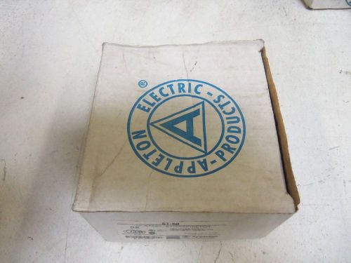 LOT OF 14 APPLETON ST-50 CONDUIT *NEW IN A BOX*
