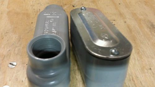 Bwf m stephens e121488 conduit access fitting  3/4in lb w/cover for sale