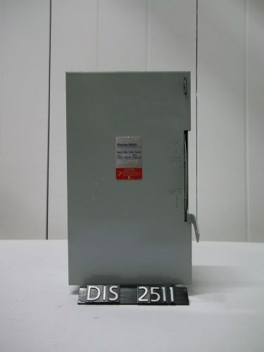Thomas &amp; Betts 240 Volt 60 Amp Fused Disconnect (DIS2511)