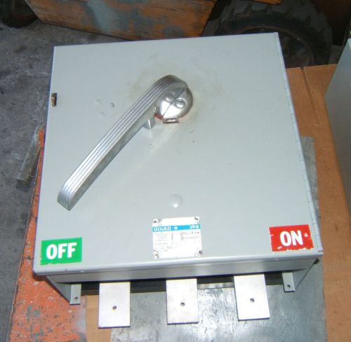 Ite gould clampmatic vacu-break switch cat# vms3205 400a 240v 3p 125hp for sale