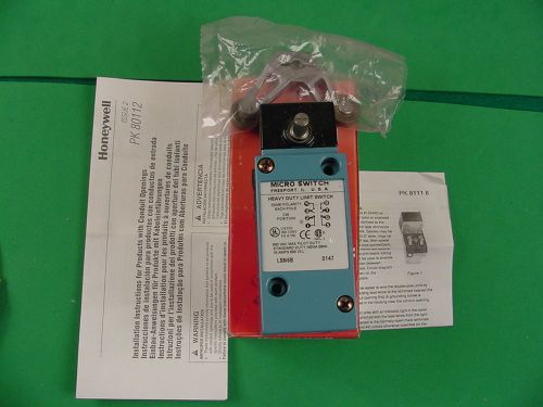 HONEYWELL LIMIT SWITCH TWO POSITION ARM PK80112  LSN6B NEW NEVER USED