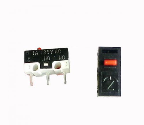 50pcs mouse switches 3 pin tactile switch micro switch dc 12v 0.5a free shipping for sale