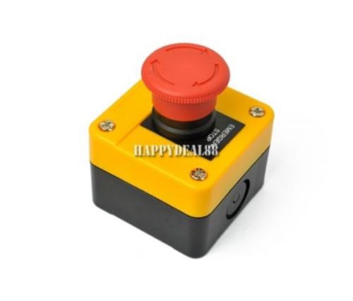 New red sign emergency stop push button 660v switch high quality hotsell vantech for sale