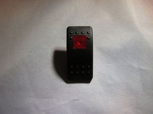 Contura II Hard Plastic Black Actuator with Red Lens